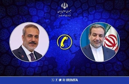 I.R. Iran, Ministry of Foreign Affairs- Iranian Turkish FMs hold phone conversation
